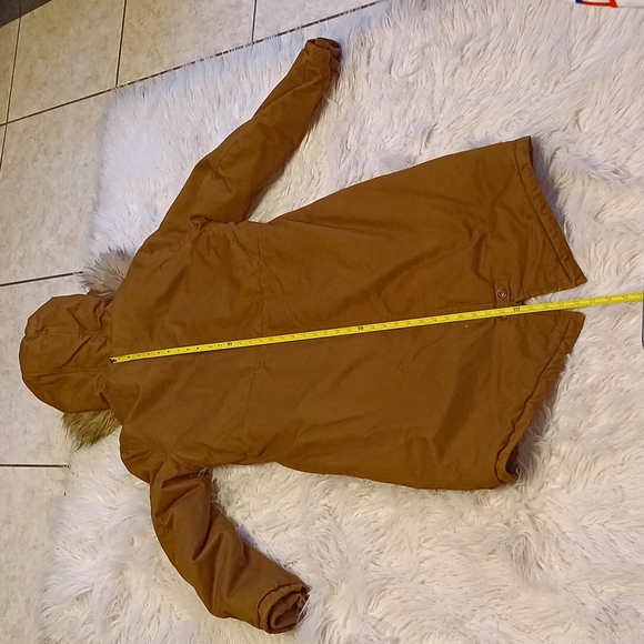 UOIUXC Women,s Hooded Winter coat Warm Fleeced Parka Long Jackets Size M - Picture 9 of 9